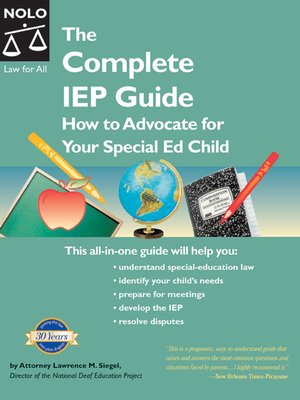 cover image of The Complete IEP Guide